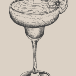 margarita in a classic margarita glass