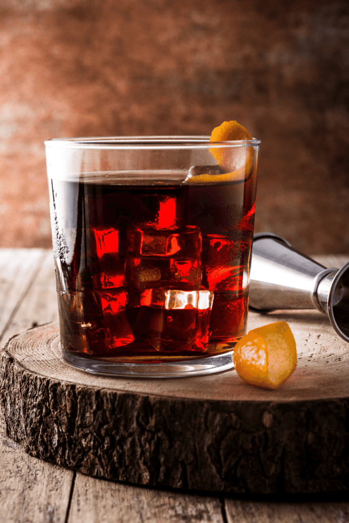 Boulevardier cocktail