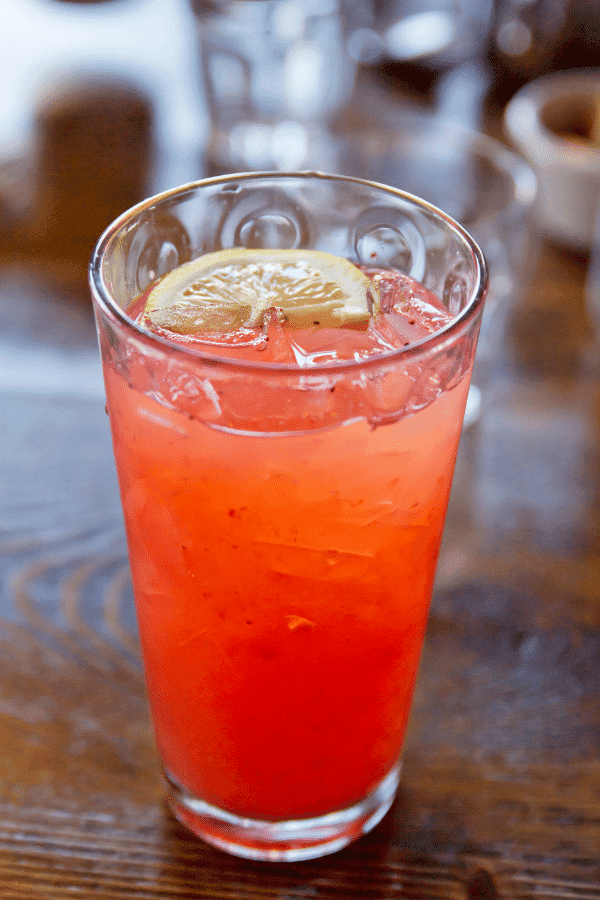 Fireball lemonade