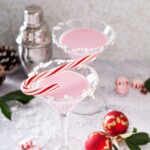 Peppermint martini