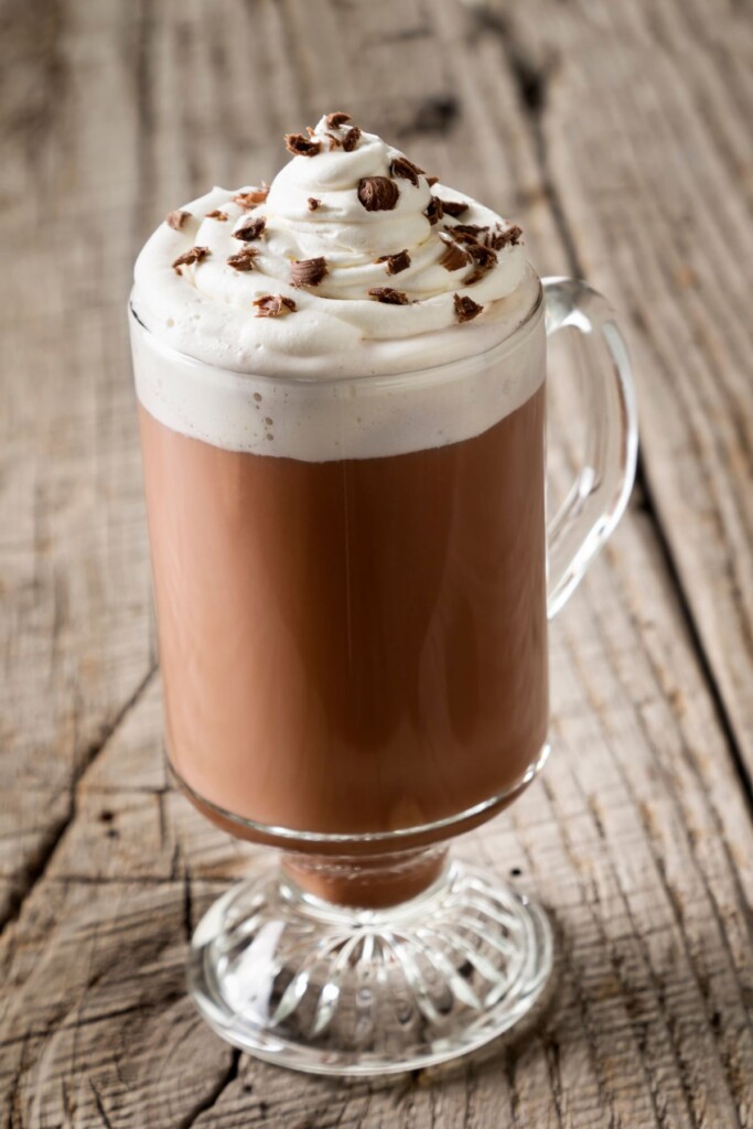 spiked hot chocolate